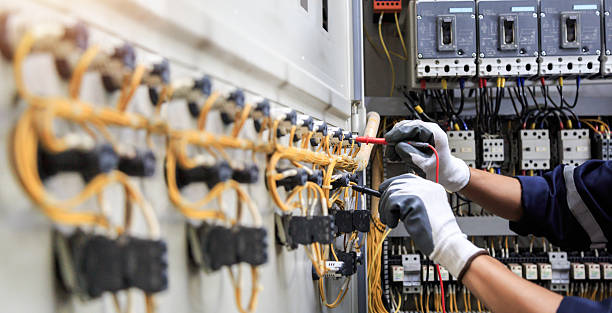 Professional Electrician technician working in Fairless Hills, PA